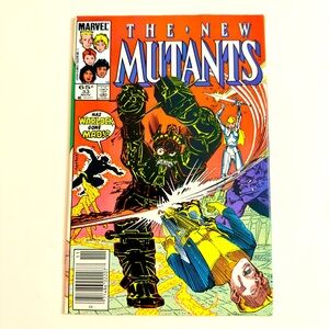 The New Mutants #33 - 1985 Marvel Comics - Vintage X-Men Comic Book